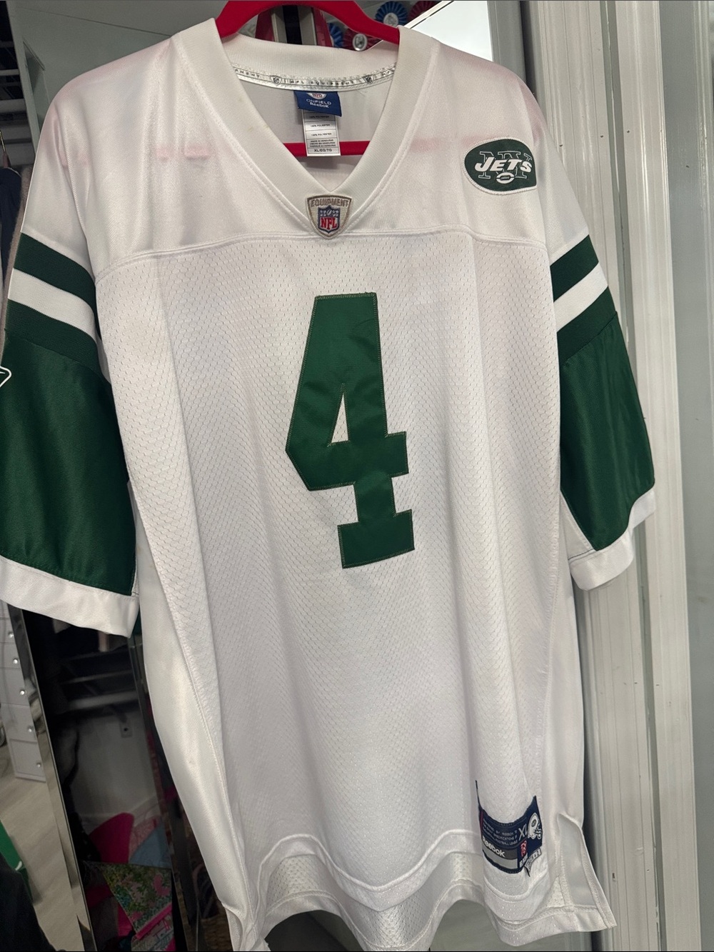 NY JETS FAVRE Jersey - #4 - size XL